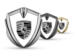 Porsche Insignias de Logo Coche Vista Moderna Estilo Alta Gama